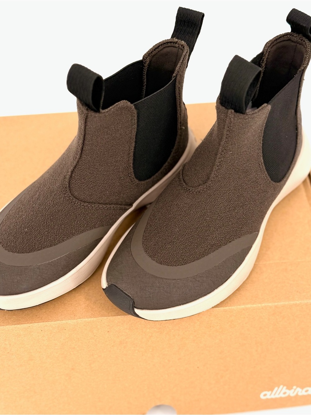 Allbirds Runner Chelsea Protect Boots Women 5 Brown NWB